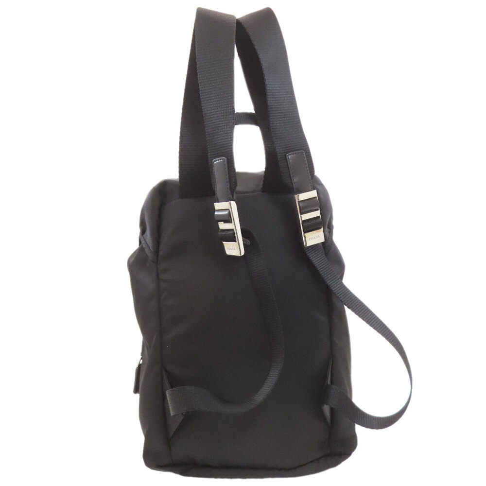 Prada logo Backpack Rucksack Daypack - Picture 2 of 10